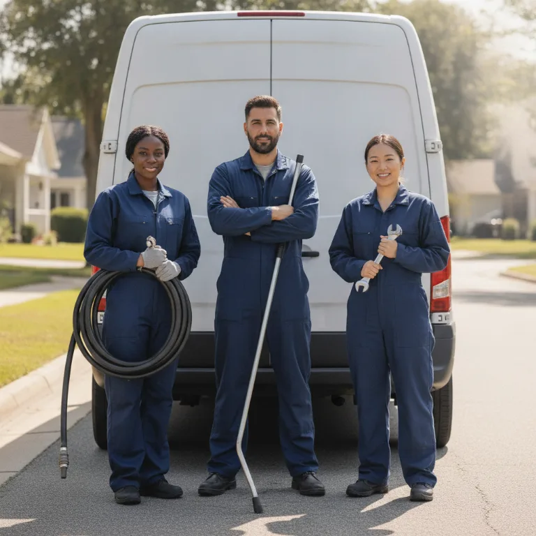 Septic Tank Pumping team in East Chattanooga